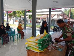 Harga Beras, Kodim 0812/Lamongan Melalui Koramil 0812/01 Kota Gelar Gerakan Pangan Murah (SPHP) 2025