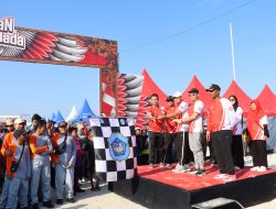 Kapolres Lamongan Hadiri Jalan Sehat HUT RI ke-80