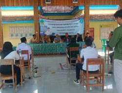 Transparansi, Danramil 0812/13 Sugio Bersama Forkopimcam Awasi Ujian Perangkat Desa. 