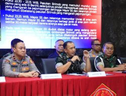 Polri dan TNI Tegaskan Sinergi Pulihkan Keamanan Pasca Demo