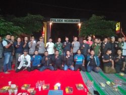 Jalin silaturahmi, Danramil 0812/06 Ngimbang Bersama Muspika Gelar Ngopi Bareng dengan Perguruan Pencak Silat. 