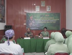 Kunjungan Kerja Perdana Dandim beserta Ketua Persit KCK Cabang XXVII Dim 0812 Lamongan ke Koramil Jajaran. Ini pesannya