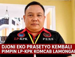 Djoni Eko Prasetyo Resmi Kembali Nahkodai LP-KPK Lamongan, SK-ST Lama Dicabut Komnas Pusat