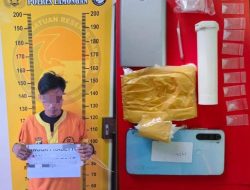 Satresnarkoba Polres Lamongan Amankan Dua Pengedar Sabu