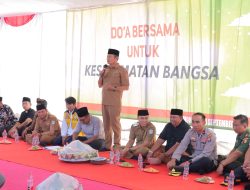 Wakapolres Lamongan Hadiri Doa Bersama untuk Keselamatan Bangsa di JLU Desa Balun
