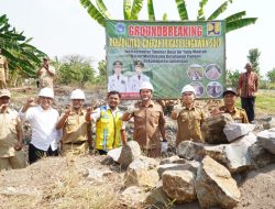 Groundreaking Enam Belas Titik Daerah Irigasi Dukung Ketahanan Pangan Lamongan