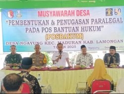 Desa Ngayung Bentuk Posbakum Perluas Pengetahuan Masyarakat Tentang Hukum