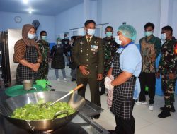 Dandim 0806/Trenggalek Awasi Langsung Dapur MBG, Pastikan Sesuai Standar BGN