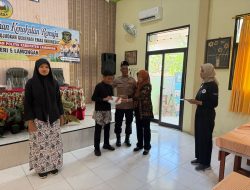 Satbinmas Polres Lamongan Gelar Sosialisasi Pencegahan Kenakalan Remaja di SMP Negeri 5 Lamongan