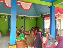 Jaga Stabilisasi Pasokan dan Harga Pangan,Koramil 0812/19 Laren Gelar Gerakan Pangan Murah (SPHP) 2025