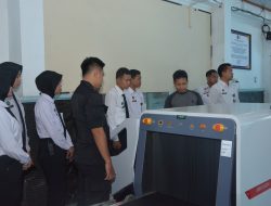 Lapas Lamongan Terima Kiriman Mesin X-Ray dari Dirjenpas
