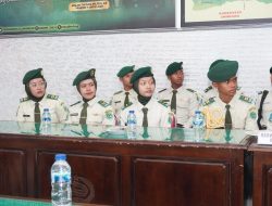 ​Kodim 0812/Lamongan Sambut Hangat Audiensi 15 Taruna Taruni SMAN 5 Taruna Brawijaya Jatim