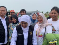 Gubernur Jawa Timur Tinjau Pasar Murah di Dua Lokasi yang berbeda.