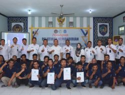 Lapas Lamongan Tutup Pelatihan Kemandirian Bersama Disnaker, Serahkan 40 Sertifikat Pelatihan Pada Warga Binaan