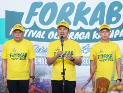 Festival Olahraga Rekreasi Masyarakat Kabupaten (Forkab) Resmi DiBuka.
