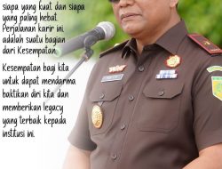 Kajati Aceh Menekankan Guna Evaluasi Capaian Kinerja Seluruh Bidang