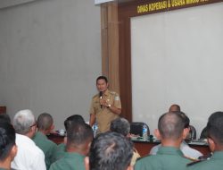 Dandim 0812 dan Bupati Lamongan Pimpin Rakor Percepatan Pembangunan Koperasi Desa Kelurahan Merah Putih