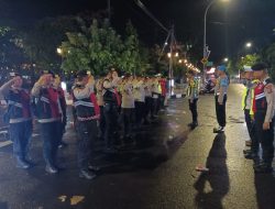 Polres Lamongan Amankan Nobar Pegadaian Championship DELTRAS vs PERSELA. 