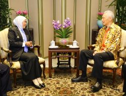 Program Rising Fellowship, Gubernur Khofifah Bertemu SM Singapura HE. Lee Hsien Loong Bahas Banyak Hal Strategis. 