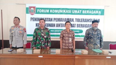 Danramil Wonosegoro Ajak Warga Rawat Kerukunan Lewat FKUB