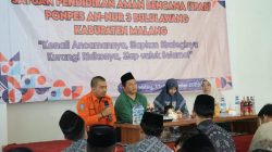 Bareng Anggota Dewan, BPBD Jatim Kuatkan Kesiapsiagaan Bencana Tiga Pesantren di Kabupaten Malang