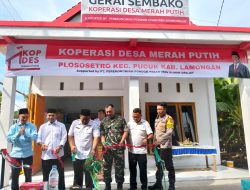 Forkopimda beserta Pj Danramil 0812/26 Pucuk Hadir Di Peresmian Gerai KDMP Plososetro 