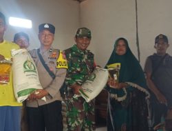TNI Dan Polri Pastikan Bantuan Pangan Tepat Sasaran bagi Warga Kurang Mampu