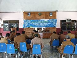 Kepala Desa dan UPT Bahas Peningkatan Panen dan Percepatan KDKMP Beserta Danramil dan Muspika Sambeng