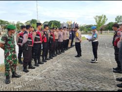 Pembongkaran Cungkup Ngujungrejo Turi, Polres Lamongan Siagakan Personel Jaga Kamtibmas