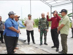 Dandim 0812 Lamongan Dampingi Kasdam V Brawijaya Cek Kesiapan Dan Percepatan Pembangunan KDKMP