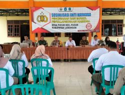 ​Forkopimcam Pucuk Hadiri Sosialisasi Pencegahan dan Bahaya Narkoba. 