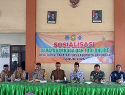 Muspika Turi Gencarkan Sosialisasi Bahaya Narkoba dan Judi Online, Ajak Masyarakat Lindungi Generasi Muda