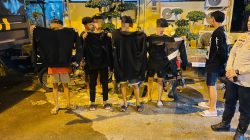 Pamapta Polres Lamongan Berhasil Amankan Remaja dan Kendaraan Balap Liar di JLU Tengah Malam.