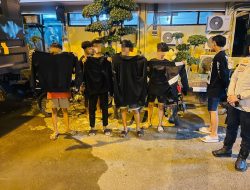 Pamapta Polres Lamongan Berhasil Amankan Remaja dan Kendaraan Balap Liar di JLU Tengah Malam.