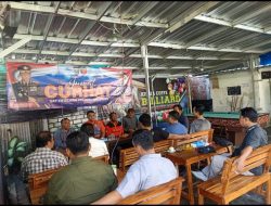 Polres Lamongan Gelar Jumat Curhat Bersama BPBD, Bahas Kesiapsiagaan Bencana Musim Hujan. 