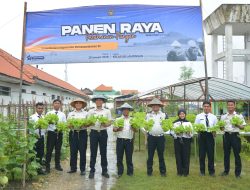 Lapas Lamongan Wujudkan Pembinaan Produktif dan Kepedulian Sosial Pada Panen Raya