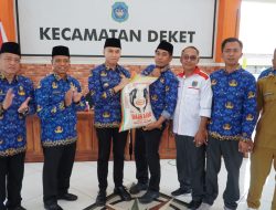 Wilayah Deket Terdampak Bencana Hidrometeorologi, Korpri Lamongan Salurkan 5 Ton Beras