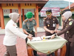 Kodim 0812/Lamongan dan Kejari Lamongan Teken MOU Kerjasama Perkuat Sinergi Hukum Dan Pertahanan