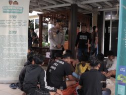 Polres Lamongan Berikan Pelayanan Pengamanan Kegiatan Masyarakat di Waduk Gondang Sugio