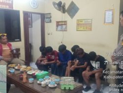 Balap Liar Dibubarkan! Kapolsek Deket Amanakan 12 Motor 