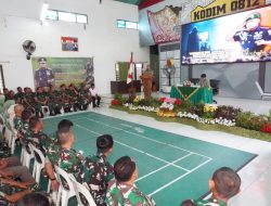Dandim 0812/Lamongan Berikan Pengarahan Khusus kepada Prajurit dan Persit KCK Cabang XXVII