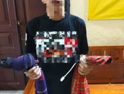 Resahkan Warga Tengah Malam, Perang Sarung Berbahaya Digerebek Polsek Babat. 