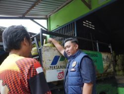 Satreskrim Polres Lamongan dan Diskoperindag Sidak LPG 3 Kg dan BBM Bersubsidi di Bulan Ramadhan. 