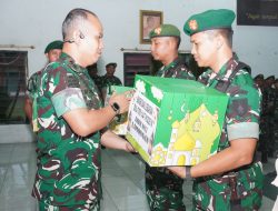 Apel siaga sekaligus pemberangkatan cuti hari raya idull Fitri 1447 H dan pembagian parsel, Ini pesan Dandim ! 