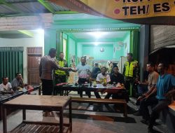 Sinergitas, Personel Gabungan TNI-Polri dan Satpol PP Gelar Patroli Skala Besar di Wilayah Ngimbang