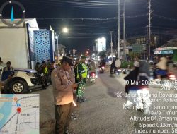 H-1 Lebaran: Sinergi TNI-Polri dan Pemkab Lamongan Pertebal Pengamanan di Titik Krusial Pasar Babat & Terminal