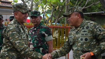 Tinjau Yon TP 933/Macan Wilis, Pangdam Rudy Tegaskan Standar Makanan untuk Kesehatan Prajurit