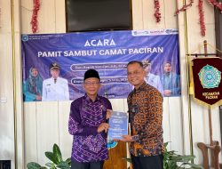 Di Pendopo Kecamatan Paciran, Sami’an Serahkan Tongkat Komando Kepada Teguh Bagio