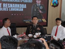 Selamatkan Lebih dari 144 Ribu Jiwa dari Peredaran Narkoba, Satresnarkoba Polres Lamongan Ungkap 29 Kasus. 