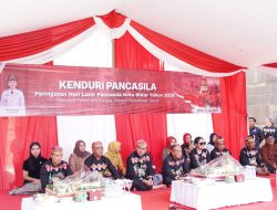 Dandim 0808/Blitar Hadiri Peringatan Hari Lahir Pancasila 2026, Kirab Gunungan Lima Dan Genduri Pancasila Perkuat Semangat Persatuan